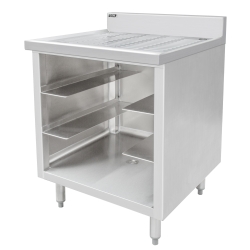 Stainless Steel Glass Rack Storage Cabinet