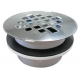 Stainless Steel Snap-On Shower Drain