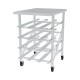 All Welded Aluminum Half Size Can Rack