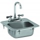Drop In Hand Sink w/ Lead-free Faucet and Strainer