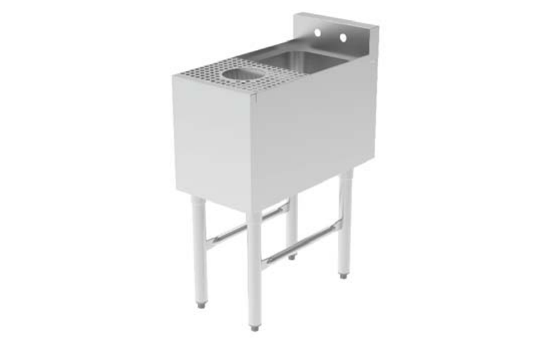Today's New Product - Stainless Steel Speed Unit with Dump Sink and Glass Rinser
