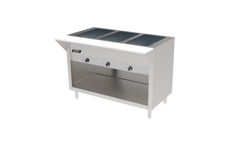 Today's New Product - S/S Electric Sealed Wells Hot Food Enclosed Table with Cutting Board